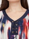 Блуза абстрактной расцветки | 5308521 | фото 4