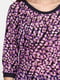 Блуза фіолетова у принт | 5308589 | фото 4