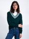Пуловер зелений  | 5311111 | фото 4