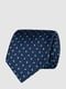 Краватка синя з візерунком | 5310570