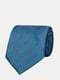 Краватка синя з малюнком | 5310808