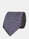 Краватка блакитна з візерунком | 5310827