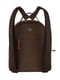 Рюкзак коричневий з принтом | 5311569 | фото 2