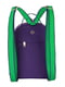 Рюкзак фиолетовый с принтом | 5311576 | фото 2