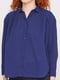 Блуза темно-синего цвета | 5316250 | фото 3