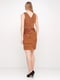 Платье коричневое | 5316256 | фото 2