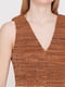 Платье коричневое | 5316256 | фото 4