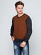 Пуловер коричневый | 5316510