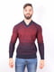 Пуловер бордовый | 5318029