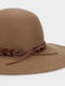 Шляпа коричневая | 5320192 | фото 2