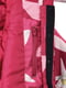 Куртка малинового цвета в цветочный принт | 5329516 | фото 7