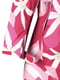 Куртка малинового кольору в квітковий принт | 5329516 | фото 9