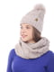 Комплект: шапка и шарф-снуд | 5336770 | фото 2