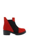 Ботинки красно-черные | 5341293 | фото 4
