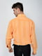 Рубашка оранжевая в полоску | 5306367 | фото 3