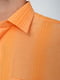 Рубашка оранжевая в полоску | 5306367 | фото 4