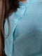 Блуза ментолового цвета | 5349044 | фото 5