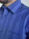 Рубашка синяя в полоску | 5349156 | фото 4