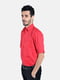 Рубашка красная в полоску | 5349157 | фото 2