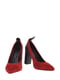 Туфлі червоно-чорні | 5350387 | фото 2