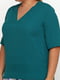 Блуза зеленая | 5350741 | фото 7