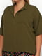 Блуза оливкового кольору | 5350742 | фото 3