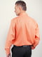 Рубашка оранжевая в полоску | 3108396 | фото 6