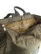 Рюкзак кольору хакі з принтом | 3567391 | фото 10
