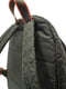Рюкзак цвета хаки с принтом | 3681381 | фото 10