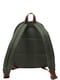Рюкзак цвета хаки с принтом | 3681381 | фото 8
