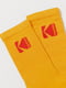 Шкарпетки жовті з малюнком | 5359481 | фото 2