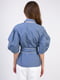 Блуза сіро-синя | 5352062 | фото 2