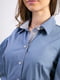 Блуза сіро-синя | 5352062 | фото 3