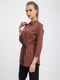 Блуза коричнева | 5364211 | фото 3