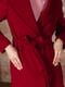 Пальто насиченого червоного кольору | 5349826 | фото 11