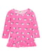 Блуза розовая с принтом | 5364759 | фото 2