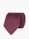 Краватка синьо-червона у візерунок | 5365049