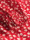 Сукня червона з квітковим принтом | 5368717 | фото 3