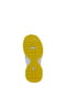 Кроссовки бело-желтые в принт | 5367696 | фото 6