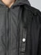 Куртка чорна поліуретанова | 5377614 | фото 5