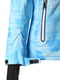 Куртка блакитна в розмитий принт | 5329535 | фото 5