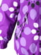 Куртка фіолетова в квітковий принт | 1378051 | фото 5