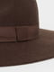 Шляпа коричневая | 5370405 | фото 2