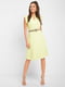 Платье лимонного цвета | 5384307 | фото 4