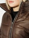 Пальто коричневое | 5393490 | фото 4