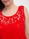 Платье красного цвета с узором | 5393503 | фото 4