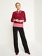 Пуловер бордово-розовый | 5395190 | фото 2