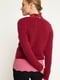 Пуловер бордово-рожевий | 5395190 | фото 3