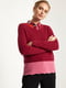 Пуловер бордово-рожевий | 5395190 | фото 5