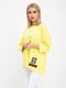 Блуза желтая с декором | 5415787 | фото 2